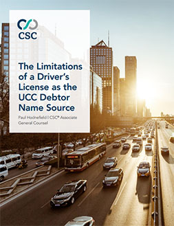 White paper: The Limitations of a Driver’s License as the UCC Debtor Name Source