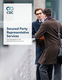 WHITE PAPER: SECURED PARTY REPRESENTATIVE SERVICES (SPRS)